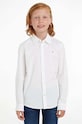 Tommy Hilfiger Koszula dziecięca z elastanem biały KB0KB06965.NOS