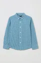 зелёный Детская хлопковая рубашка OVS Для мальчиков