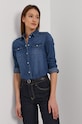 Vero Moda Koszula bawełniana 10209106 niebieski AA00