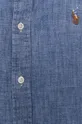 Polo Ralph Lauren Koszula bawełniana 211806182001 niebieski