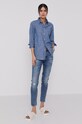 Odzież Polo Ralph Lauren Koszula bawełniana 211806182001 211806182001 niebieski