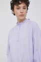 Bavlnená košeľa JDY fialová 15213326.Lavender