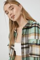 Košulja Noisy May Flanny zelena 27012531.SugarSwizz