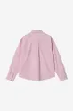 pink Carhartt WIP cotton shirt Madison Fine Cord