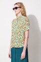 A.P.C. cămașă Chemise Zoe portocaliu VIAIN.F12504