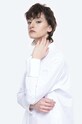 Bavlnená košeľa Norse Projects Maja Poplin biela NW40.0083.001