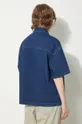μπλε Τζιν πουκάμισο Carhartt WIP Lovilia