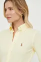giallo Polo Ralph Lauren camicia in cotone