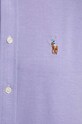 Bavlnená košeľa Polo Ralph Lauren 211924258 fialová