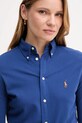 Polo Ralph Lauren cămașă din bumbac albastru 211924258