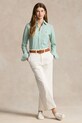 Abbigliamento Polo Ralph Lauren camicia in cotone 211924258 verde