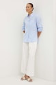 MAX&Co. camicia in cotone 2418111024200 blu AA00