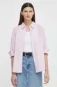 ροζ Βαμβακερό πουκάμισο Marc O'Polo Γυναικεία