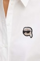 Karl Lagerfeld koszula bawełniana 245W1600 biały