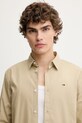 Tommy Jeans cămașă DM0DM04405 bej
