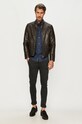 Oblečenie Premium by Jack&Jones - Bavlnená košeľa 12173879 tmavomodrá