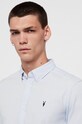 AllSaints - Košile Redondo LS Shirt MS120F modrá AA00