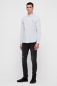 AllSaints - Košile Redondo LS Shirt modrá MS120F