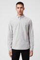 AllSaints – Koszula HUNGTINGDON LS SHIRT klasyczny szary MS001J
