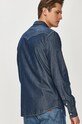 Wrangler - Camasa din bumbac bleumarin W5F25K098