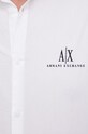 Košile Armani Exchange 8NZCP2.ZNBJZ.NOS bílá AA00