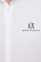 Armani Exchange koszula bawełniana biały