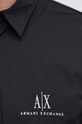 Armani Exchange Cămașă din bumbac 8NZCP2.ZNBJZ.NOS negru AA00
