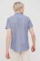 Jack & Jones koszula z domieszką lnu niebieski 12196821.FadedDenim