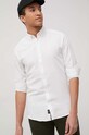 Only & Sons koszula z domieszką lnu biały 22021623.StarWhite