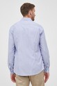 Emporio Armani camicia in cotone blu navy 8N1CD4.1NB1Z.NOS