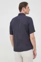 tmavomodrá Ľanová košeľa Marc O'Polo