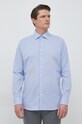 Seidensticker koszula bawełniana Shaped 01.241600 niebieski