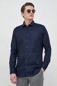 Seidensticker koszula bawełniana X-Slim 01.493650 granatowy