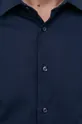 Seidensticker camicia in cotone blu navy