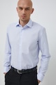 Seidensticker koszula bawełniana niebieski 01.693640