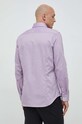 Odzież Seidensticker koszula bawełniana 01.693650 fioletowy