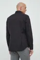 Βαμβακερό πουκάμισο Seidensticker μαύρο