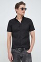 Košulja Armani Exchange večernje crna 8NZC51.ZNYXZ.NOS