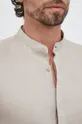 béžová Ľanová košeľa Armani Exchange