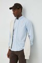 Les Deux koszula bawełniana LDM410043 niebieski