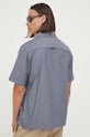 Oblečenie Bavlnená košeľa Marc O'Polo DENIM M64087341054 tmavomodrá