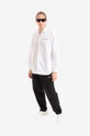 thisisneverthat cotton shirt T-Logo Oxford white