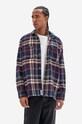 Košile s příměsí vlny Guess Originals regular vícebarevná M2BL13.R05Z0