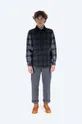 Woolrich cămașă de lână Alaskan Melton Wool negru