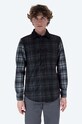 Woolrich wool shirt Alaskan Melton Wool CFWOOS0051MRUT2355 black