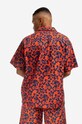 Îmbrăcăminte Billionaire Boys Club cămașă din bumbac Hibiscus Camo S/S Bowling Shirt B22216 rosu