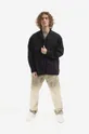 Хлопковая рубашка A-COLD-WALL* Woven Lasdun Shirt чёрный