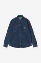 Džínová košile Carhartt WIP Salinac  100 % Organická bavlna