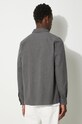 Clothing A.P.C. cotton shirt Chemise Vincent COEUT-H12426 GREY HEATHER COEUT.H12426 gray