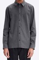 A.P.C. cămașă din bumbac Chemise Vincent gri COEUT.H12426